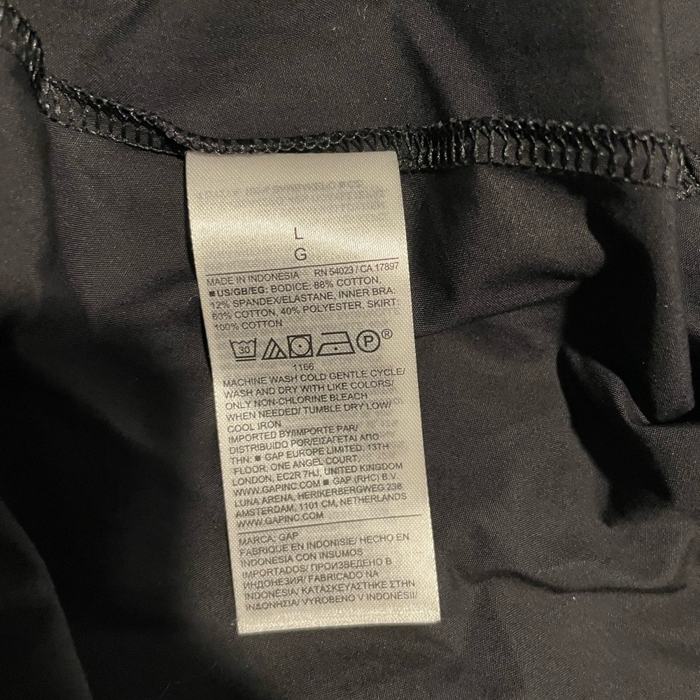 Gap Mixed Media Off-Shoulder Midi Dress - Picture 10 of 10